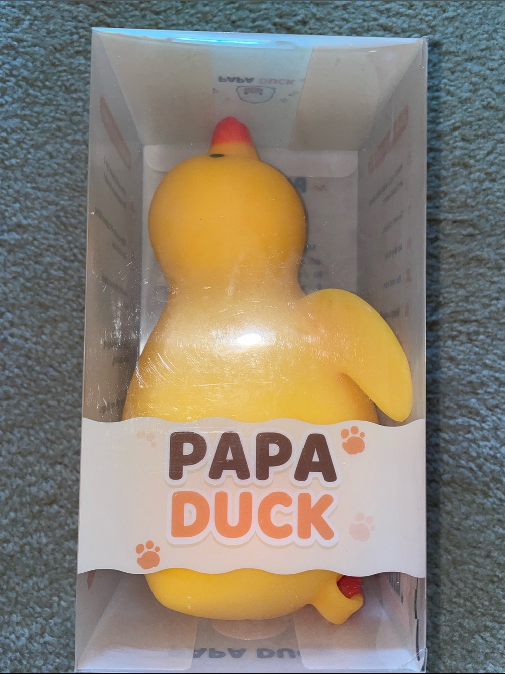 Papa duck large squishy Yellow duck